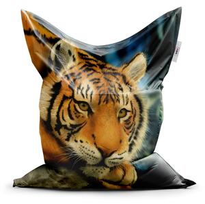 Sablio Sedací vak tiger - 150x100 cm