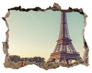 Nálepka fototapeta 3D na zeď Eiffelova veža v paríži
