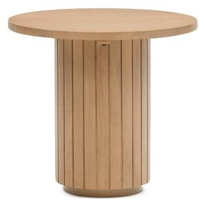 Okrúhly odkladací stolík z mangového dreva ø 60 cm Licia - Kave Home
