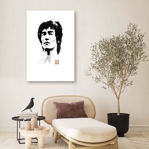 Obraz na plátne Bruce Lee - Péchane Rozmery: 40 x 60 cm