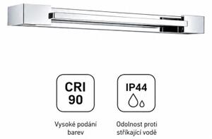 Brilagi - LED kúpeľňové osvetlenie zrkadla AQUA LINE LED/12W/230V 45 cm IP44 lesklý chróm