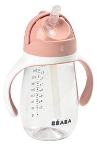 Hrnček so slamkou 300ml Old Pink