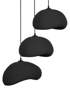 Brilagi - Závesný luster na lanku WABI SABI 3xE27/40W/230V priemer 60 cm čierna