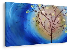 Obraz - Strom zakrývajúci slnko (90x60 cm)