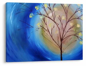 Obraz - Strom zakrývajúci slnko (70x50 cm)