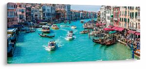 Obraz - Canal Grande, Benátky, Taliansko (120x50 cm)
