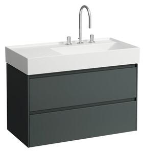 Skrinka pod umývadlo Laufen LANI 88x45x51,5 cm MDF sivá H4039621122661