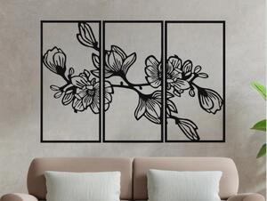 Karlsdesign.sk - Drevený obraz na stenu Magnólia - 69x50