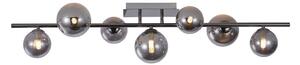 Wofi 7014-705W - LED Prisadený luster VILLA 7xG9/3W/230V čierna
