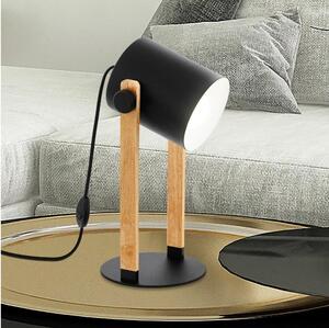 Eglo 43047 - Stolná lampa HORNWOOD 1xE27/28W/230V