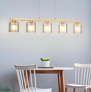 Eglo 901292 - Luster na lanku CASTRALVO 5xE27/28W/230V - FSC certifikované