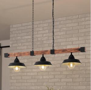 Eglo 44086 - Luster na reťazi OLDBURY 3xE27/60W/230V