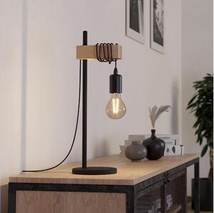Eglo 43515 - Stolná lampa TOWNSHEND 1xE27/10W/230V