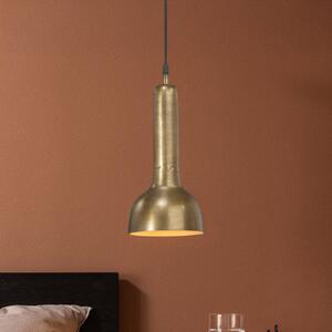 PR Home závesná lampa Bainbridge mosadz Ø 15 cm kovová zástrčka