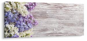 Obraz orgovánu na dreve (120x50 cm)