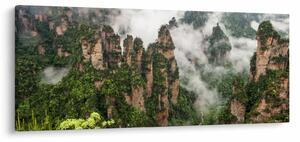 Obraz - National Park Zhangjiajie, Čína (120x50 cm)