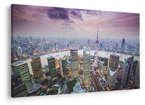 Obraz - Shanghai, Čína (90x60 cm)