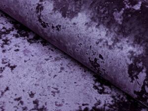 Biante Zamatový oválny obrus Diana DI-006 Tmavo fialový 50x100 cm