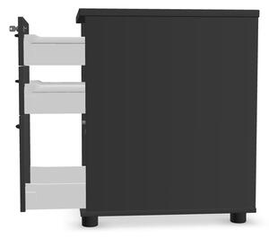 NARBUTAS - Pevný kontajner OPTIMA - 3x zásuvka + zámok 430x600x722