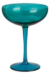 SICILIA Pohár na šampanské 300 ml - zelená/modrá