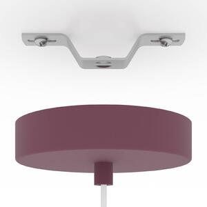 EGLO Závesné svietidlo Berardelli, modrá/moruša, Ø 23 cm, sklo, E27, Modrá, Obývacia izba / jedáleň, Sklo, Moderný, Závesné svietidlo