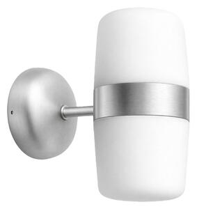 Northern Nástenné svetlo LED, hliníková farba, Ø 23 cm, 2-pl., Hliník / sivá / zinok, Kúpeľňa, Hliník, Dizajn, Nástenné svietidlo