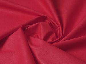 Biante Bavlnené jednofarebné posteľné obliečky Moni MO-024 Tmavo červené Jednolôžko 140x200 a 70x90 cm