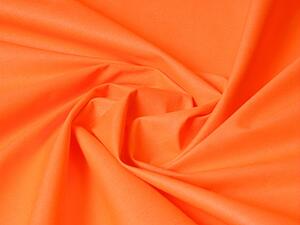 Detské bavlnené posteľné obliečky do postieľky Moni MO-034 Sýto oranžové Do postieľky 90x130 a 40x60 cm