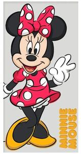 Plážová osuška veselá Minnie Mouse - 100% bavlna - 70 x 140 cm