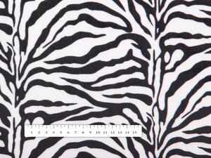 Biante Zamatová obliečka na vankúš Tamara TMR-014 Zebra 40 x 60 cm