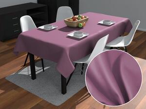 Biante Obdĺžnikový bavlněný saténový ubrus ST-015 Fialová lila 50x100 cm