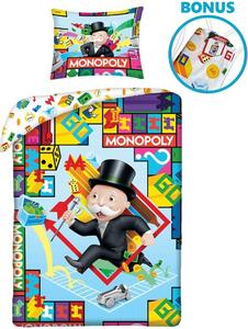 Bavlnené posteľné obliečky Monopoly