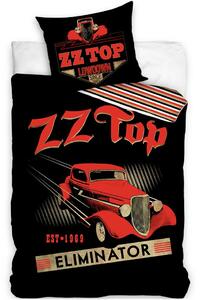 Bavlnené posteľné obliečky ZZ Top - motív Eliminator - 100% bavlna Renforcé - 70 x 90 cm + 140 x 200 cm