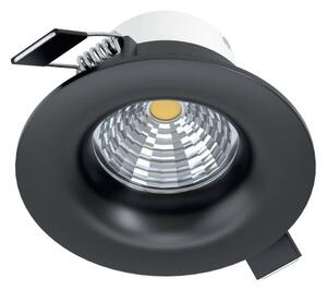 Vstavané LED svietidlo Eglo Saliceto / 6 W / 380 lm / čierne