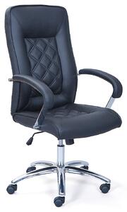 Kancelárska stolička na kolieskach Schwarz - čierna