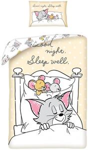 Posteľné obliečky do detskej postieľky Tom a Jerry