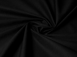 Biante Bavlnené jednofarebné posteľné obliečky Moni MO-022 Čierne Jednolôžko 140x200 a 70x90 cm