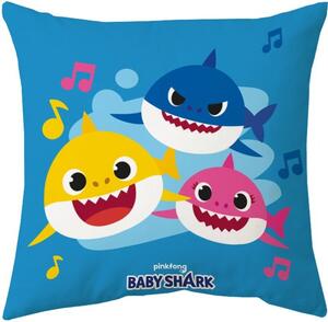 Vankúš Baby Shark - 40 x 40 cm
