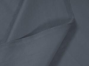 Biante Bavlnená obliečka na vankúš s lemom Moni MO-011 Antracitová 50 x 50 cm