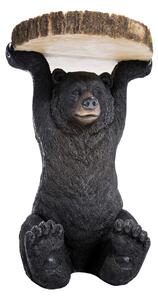 Animal Bear príručný stolík o 33 cm hnedý