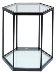 Comb príručný stolík čierny 55 cm