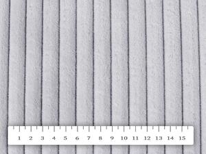 Biante Dekoračná obliečka na vankúš Minky menčester MKM-001 Svetlo sivá 60 x 60 cm