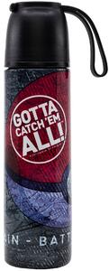 Nerezová termo fľaša na pitie Pokémon s hrnčekom - 495 ml