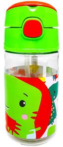 Plastová fľaša na pitie Fisher-Price s dinosaurom - 350 ml