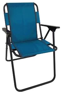 ARLON skladacia záhradná stolička, modrá