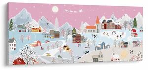 Obraz - Čarovná zima (120x50 cm)