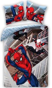 Súprava posteľnej bielizne Spider-man: Cez paralelné svety - 100% bavlna - 70 x 90 cm + 140 x 200 cm