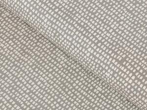 Biante Bavlnený štvorcový obrus Sandra SA-062 Nepravidelné tvary na sivobéžovom 60x60 cm