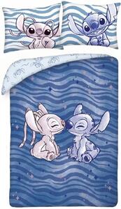 Bavlnené posteľné obliečky Lilo & Stitch - motív Wave - 100% bavlna - 70 x 90 cm + 140 x 200 cm