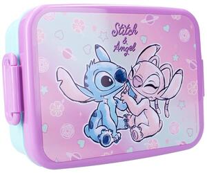 Box na desiatu s klipsami Lilo a Stitch